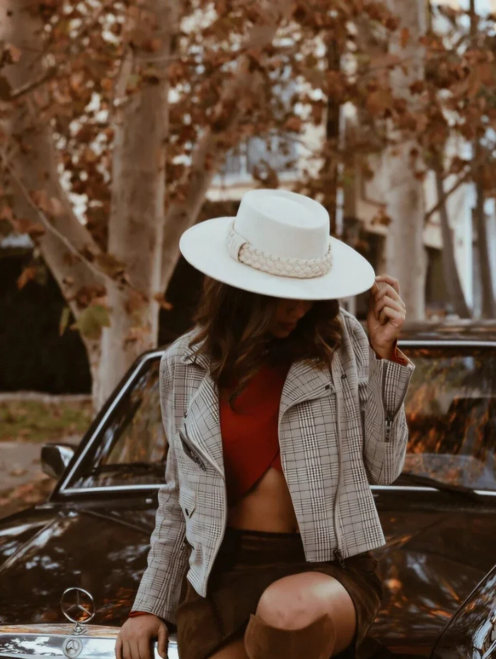 *ASN Melrose - Vegan Suede Hat